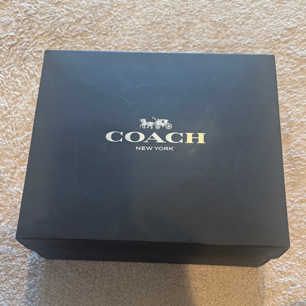 Coach Cream Satchel with Gold Accents - Picture 16 of 16